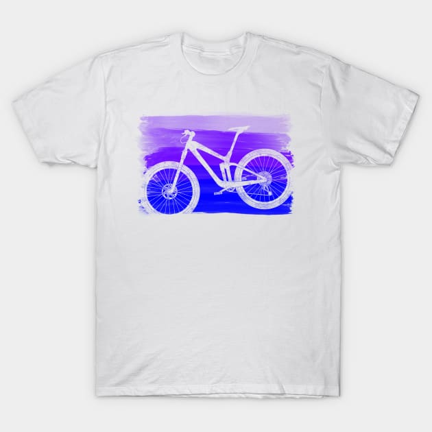 Mountain Bike T-Shirt by TheWanderingFools